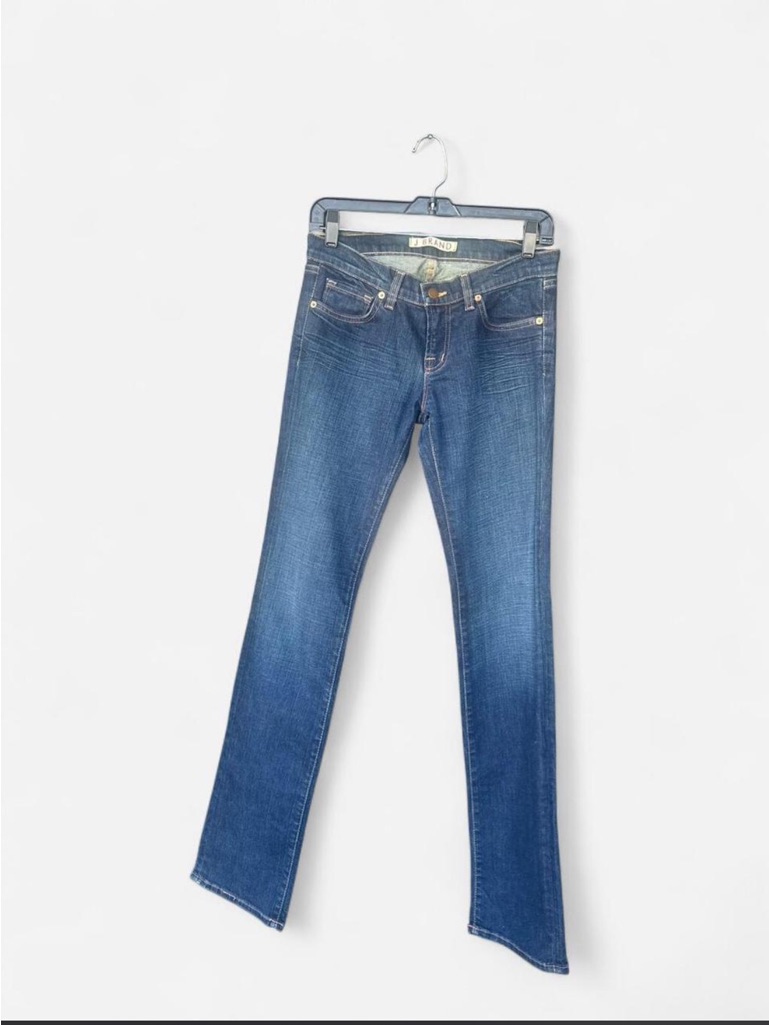 J Brand StraightLeg Blue Denim Jeans